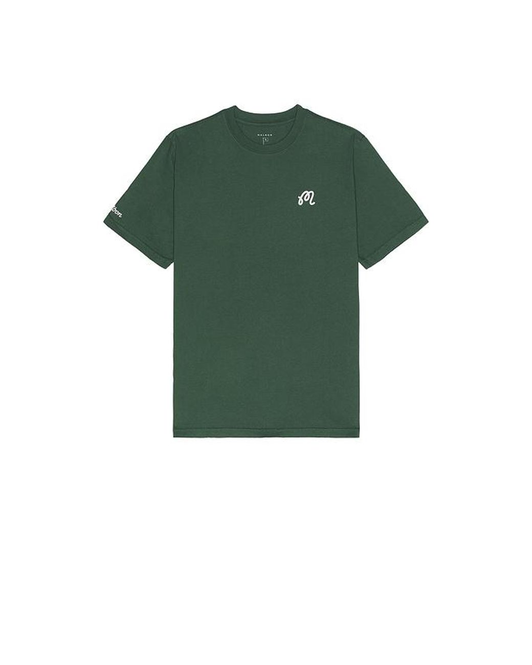 Malbon Green Bermuda Tee for men