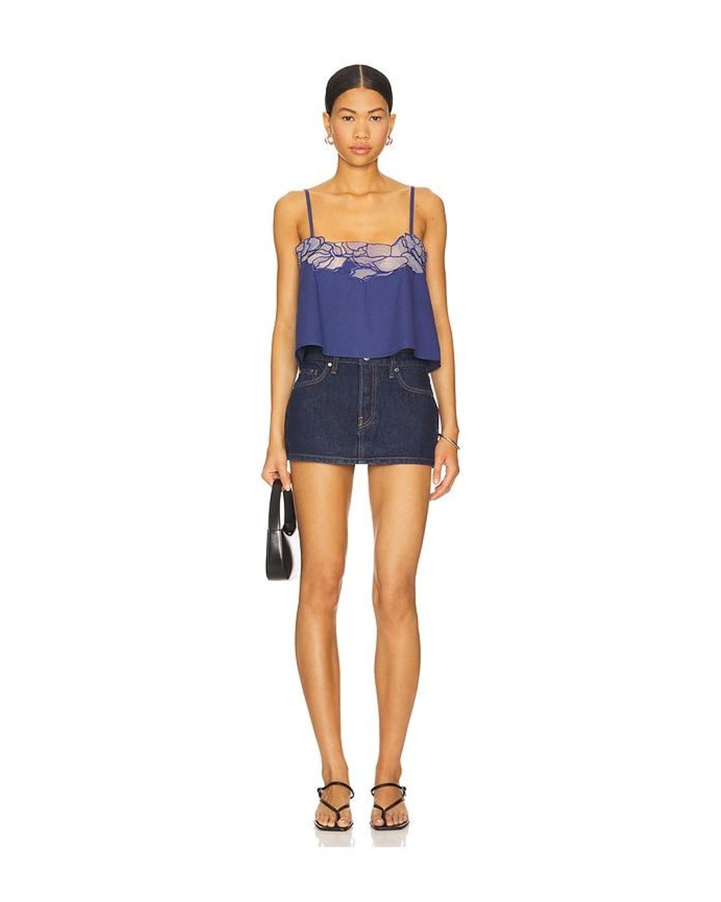 SNDY'S Blue Greta Top