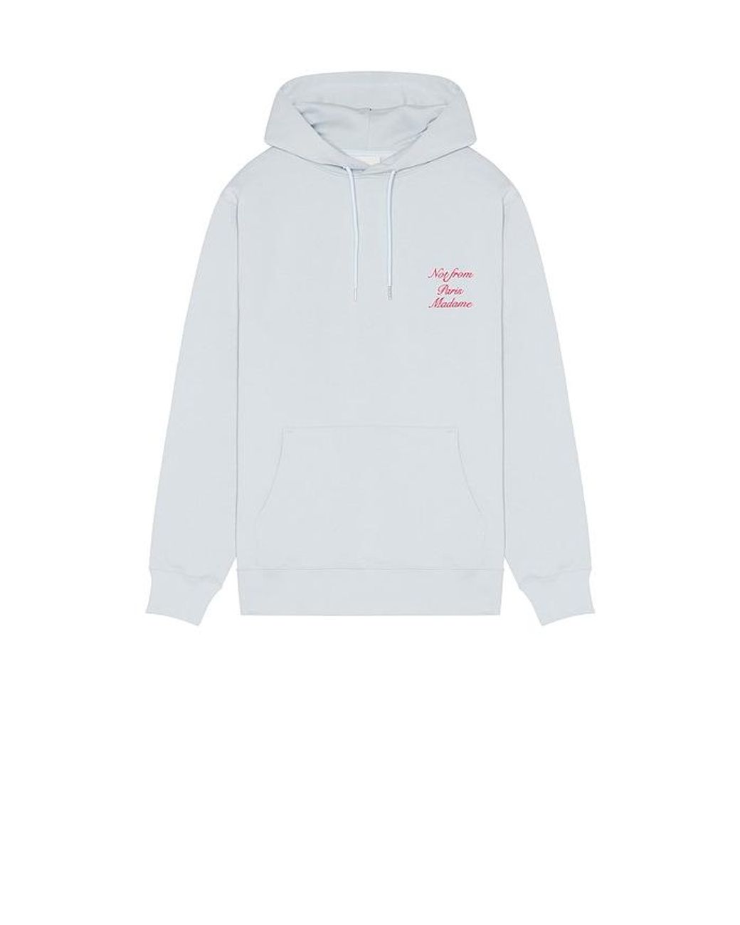 Drole de Monsieur White Le Hoodie Slogan Calligraphy for men