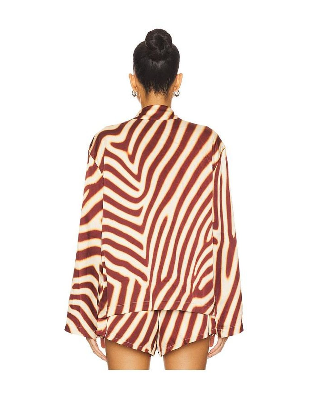 Seven Wonders Multicolor Montie Tie Front Sleeved Shirt