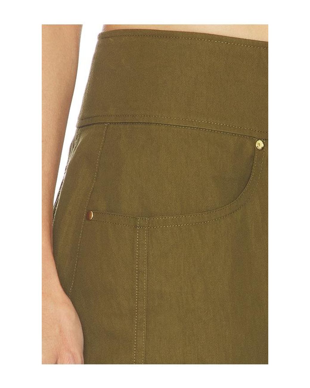 Camila Coelho Green Margo Pants