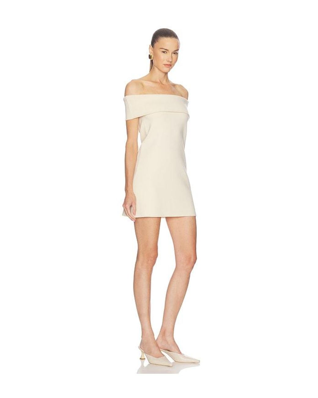 SRG White Loretta Mini Dress