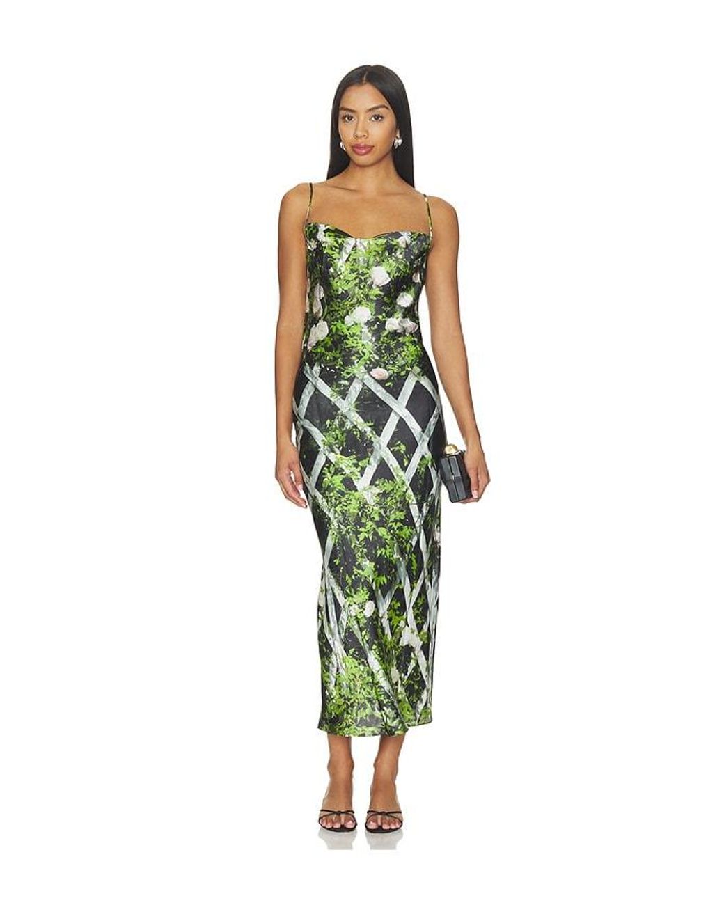 Tyler McGillivary Green Elisa Dress