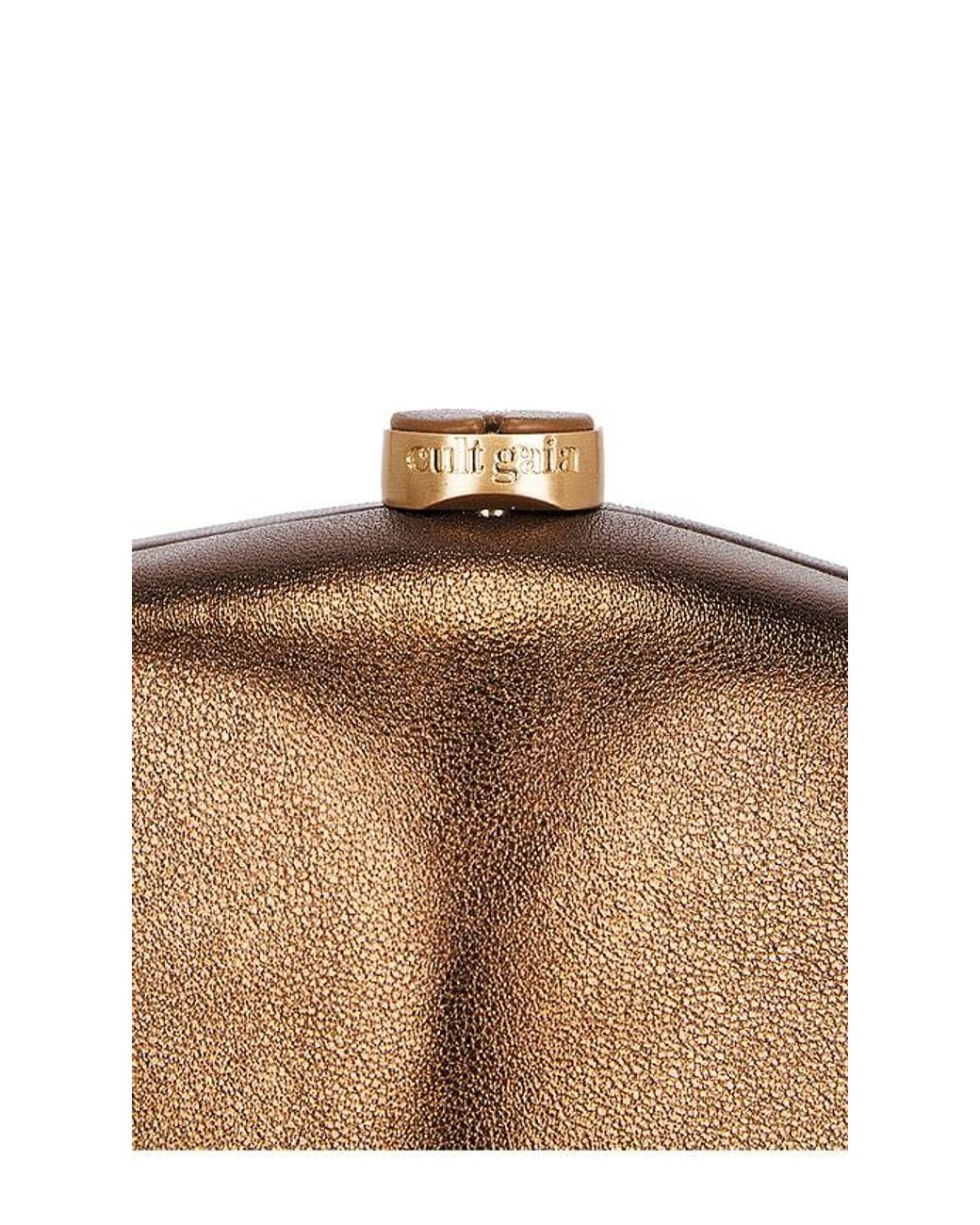 Cult Gaia Brown The Caldera Clutch