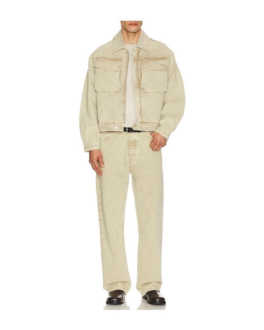 Filling Pieces Natural Denim Jacket for men