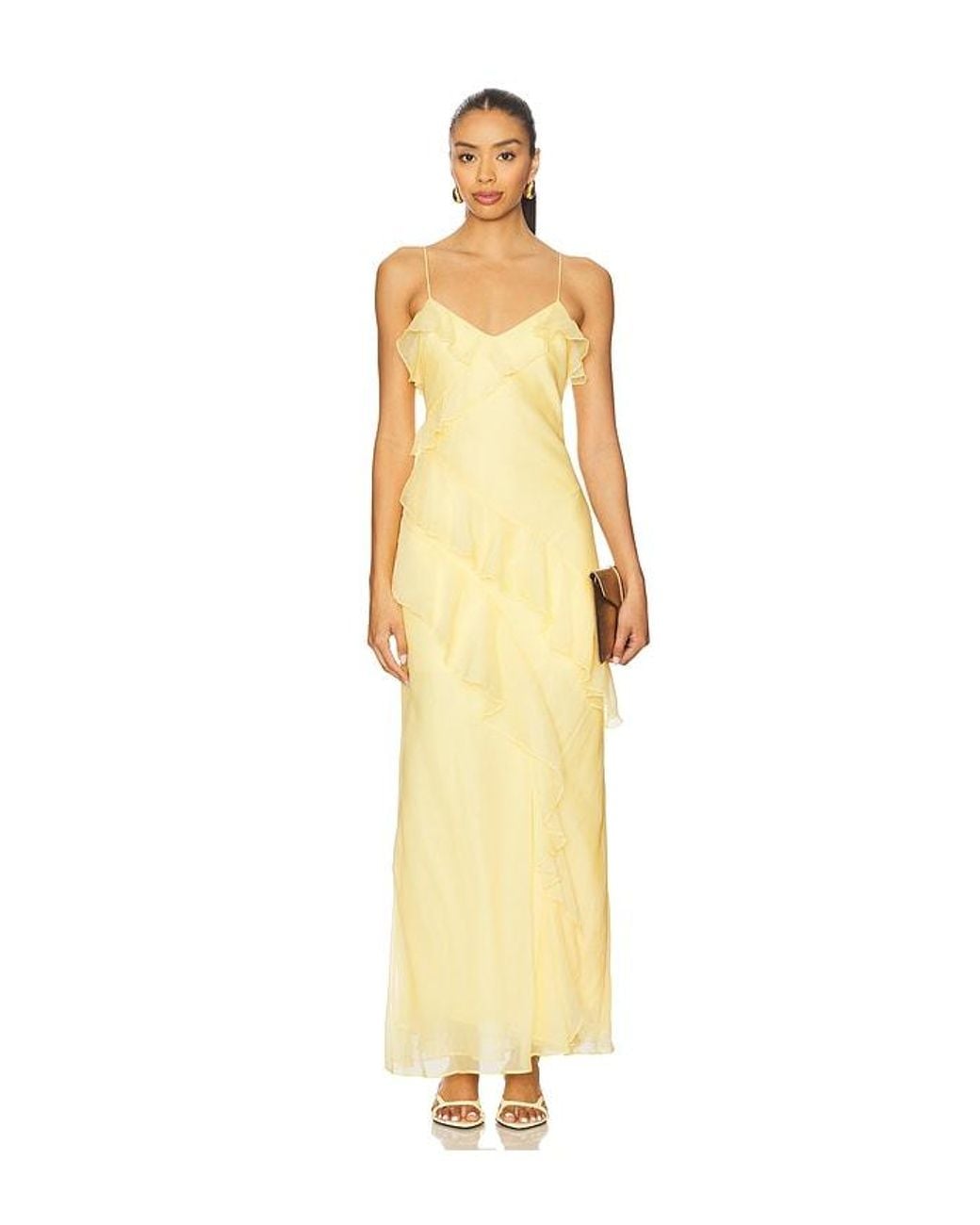 AMUR Metallic Sophia Gown