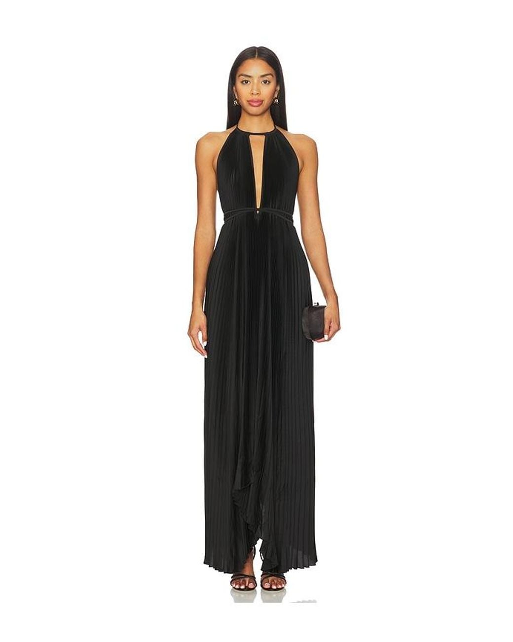 L'idée Black Boheme Gown