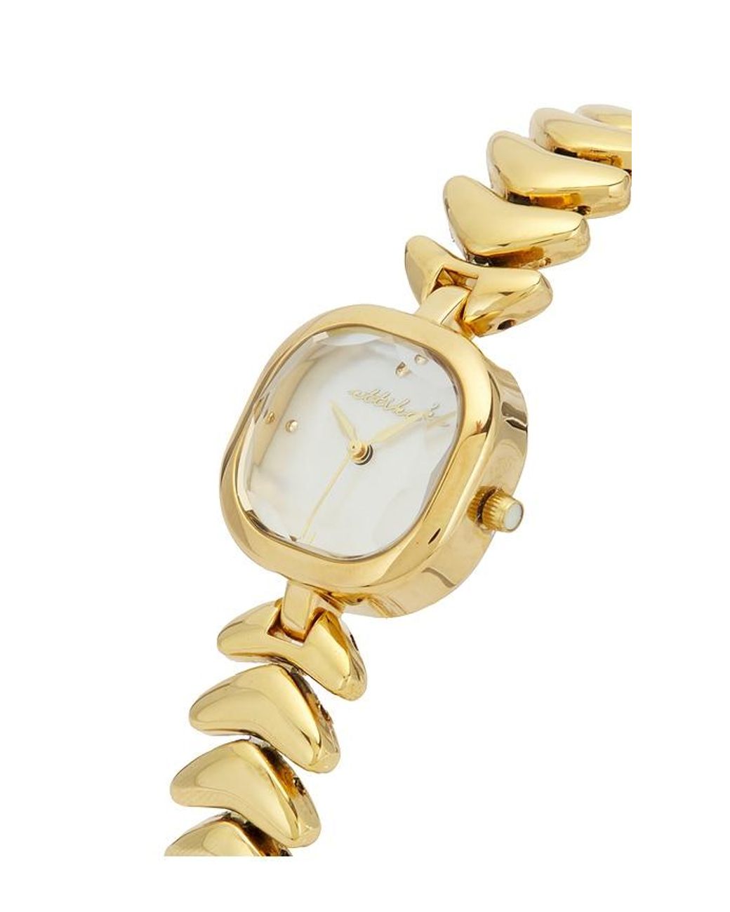 Ettika Metallic Metal Moderna Bracelet Watch