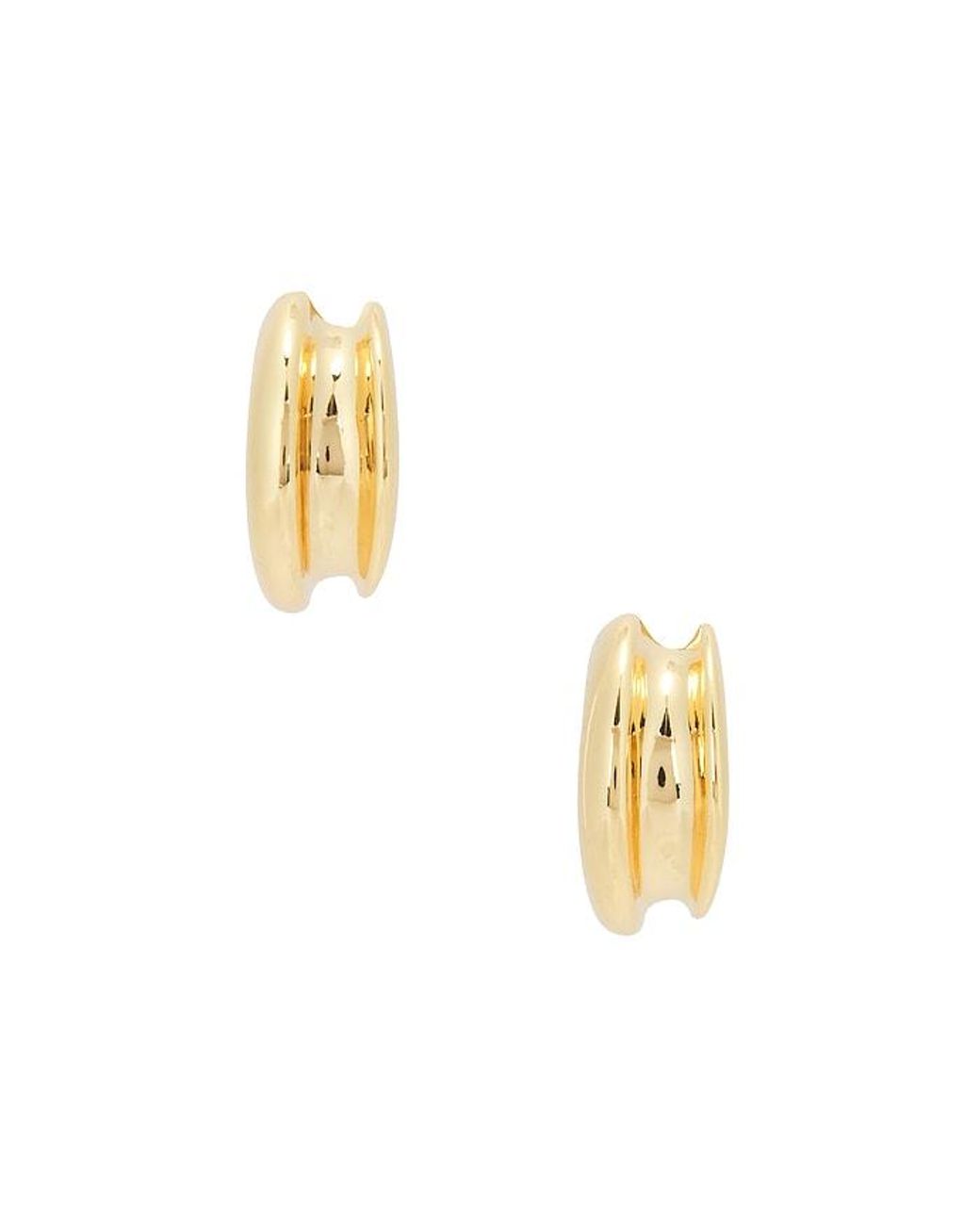 Jenny Bird Metallic Mini Lennon Hoops
