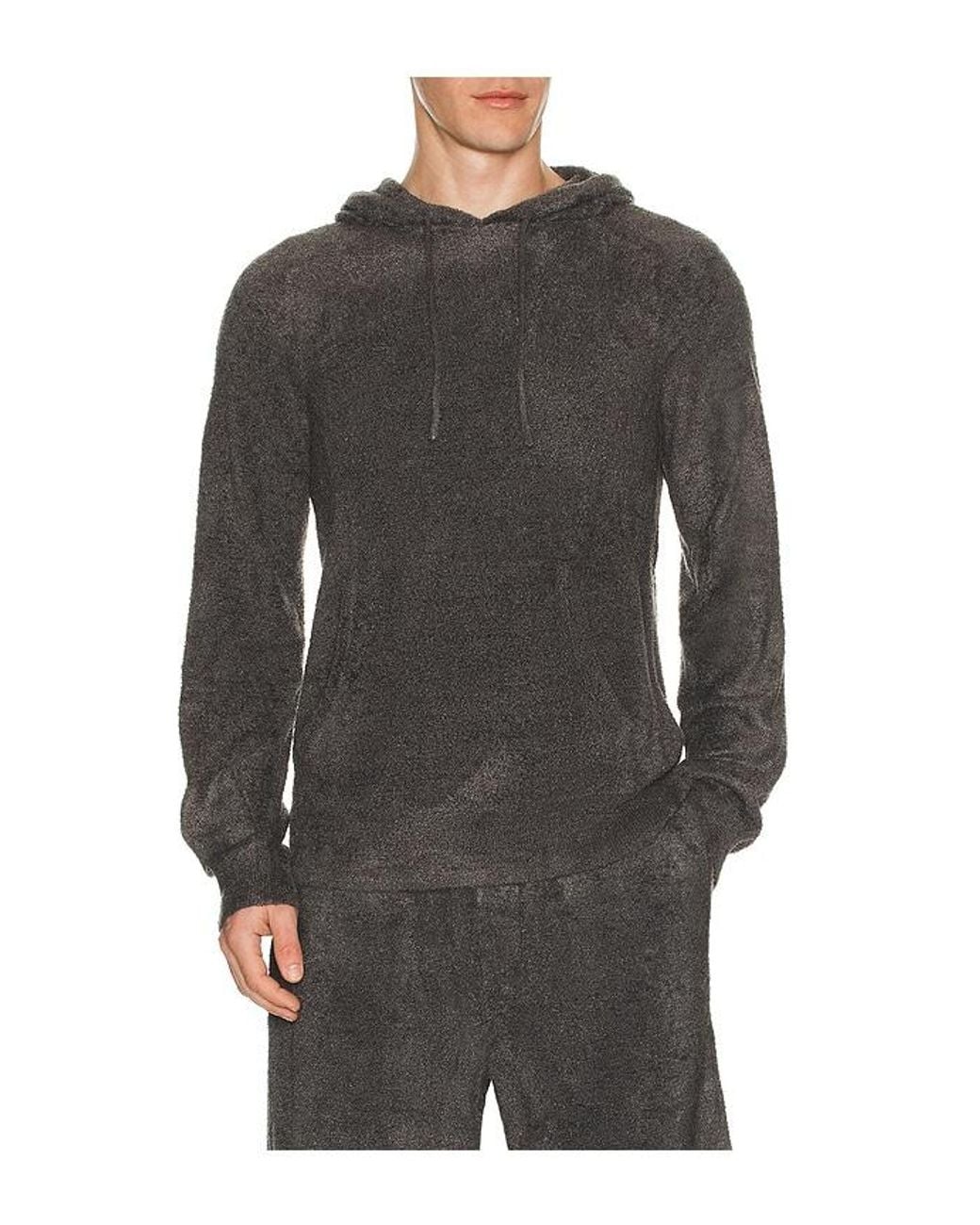 Barefoot Dreams Gray Cozychic Lite Pullover Hoodie for men