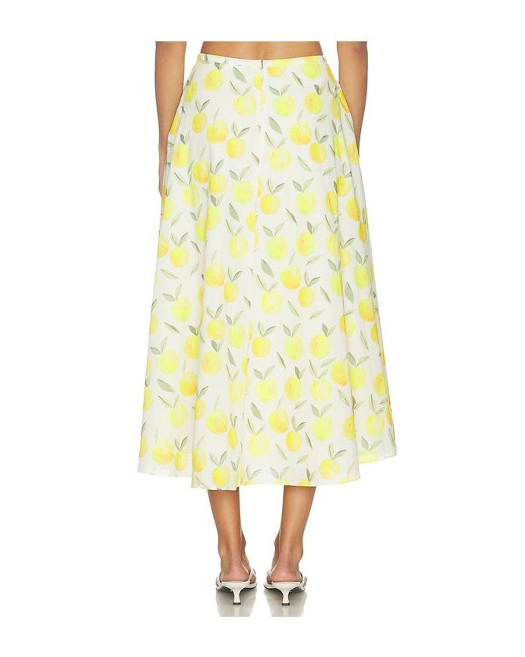 Astr Yellow Myria Skirt