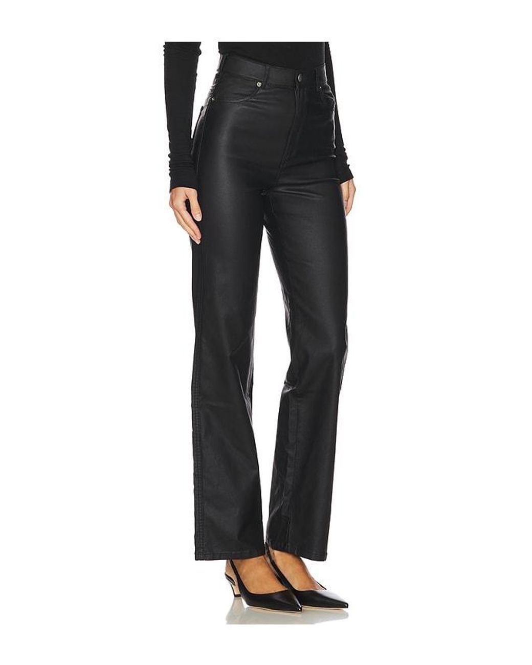 Dr. Denim Black Moxy Straight Pant