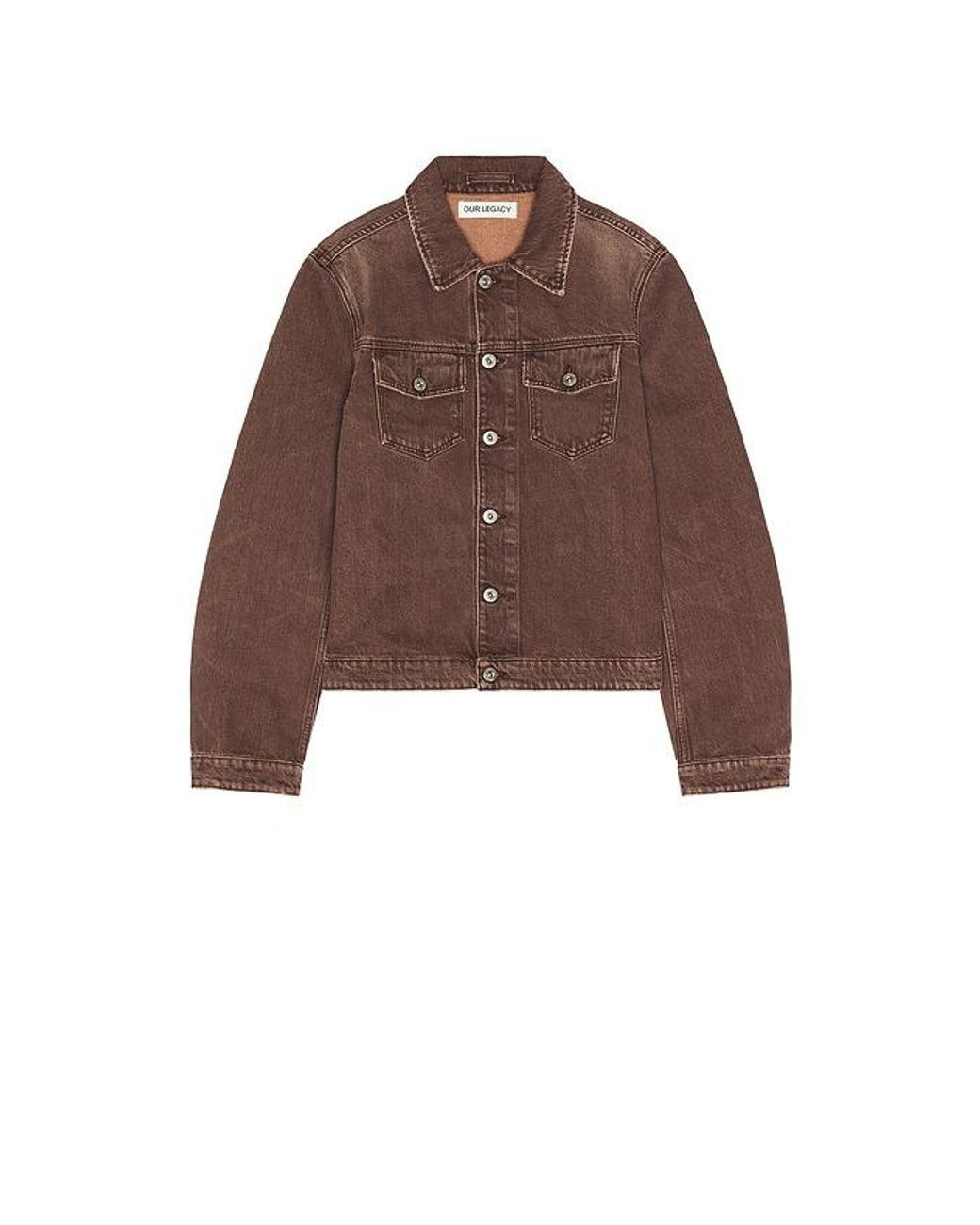 Our Legacy Brown Origin Jacket for men