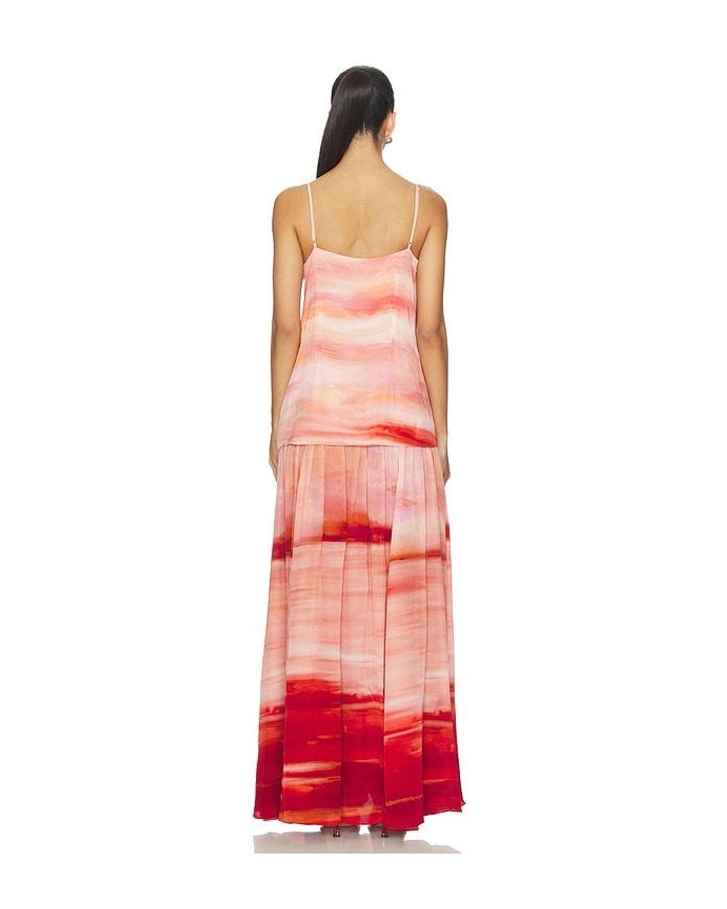 Hemant & Nandita Red Maxi Dress