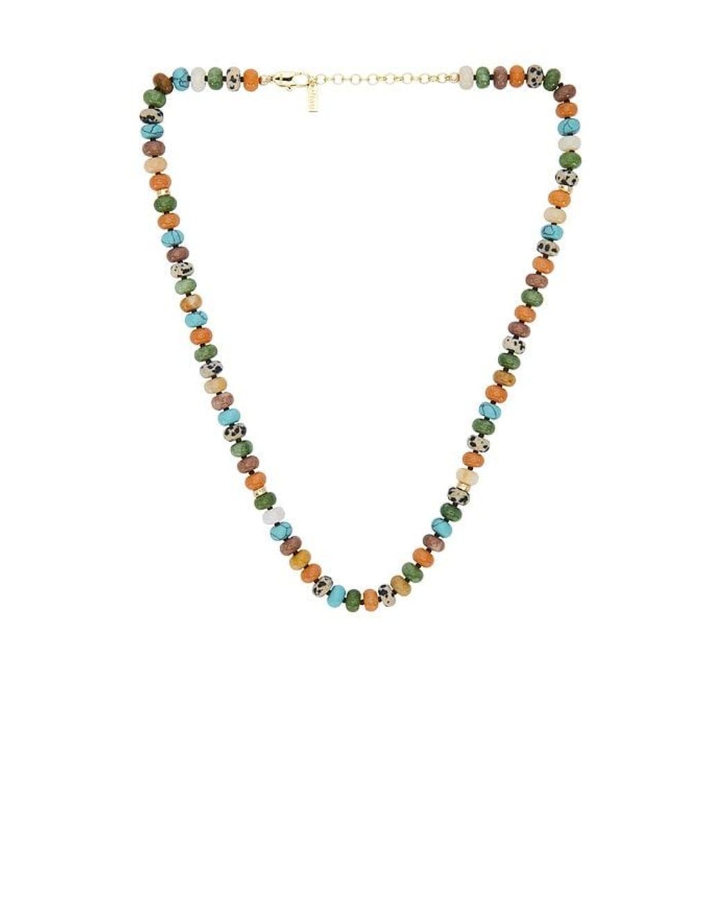 Eliou Multicolor Halskette Mit Perlen Diero
