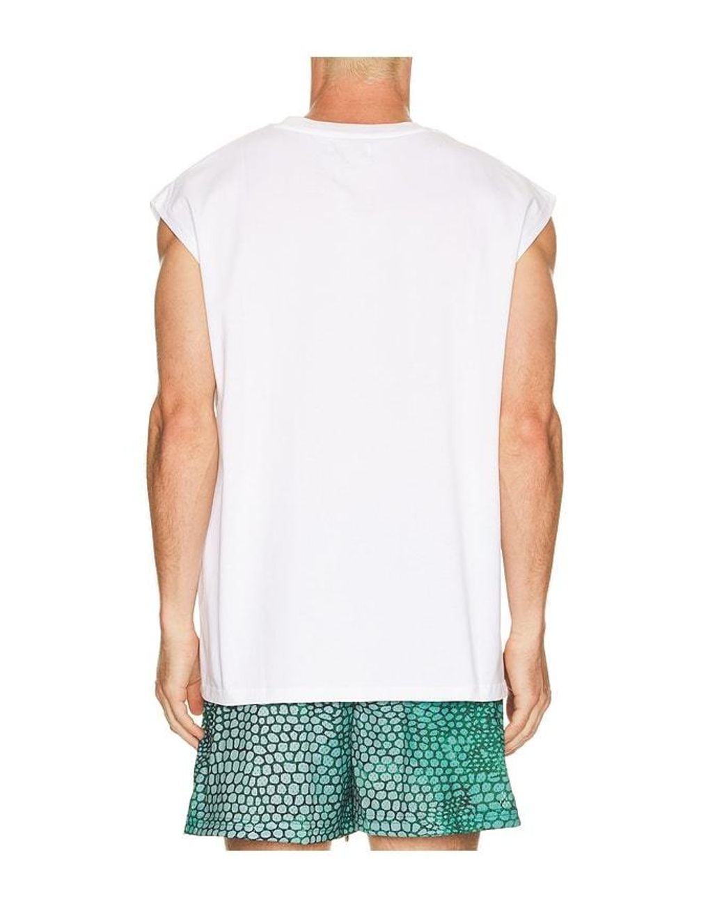 Ryoko Rain Green Sleeveless Tank for men