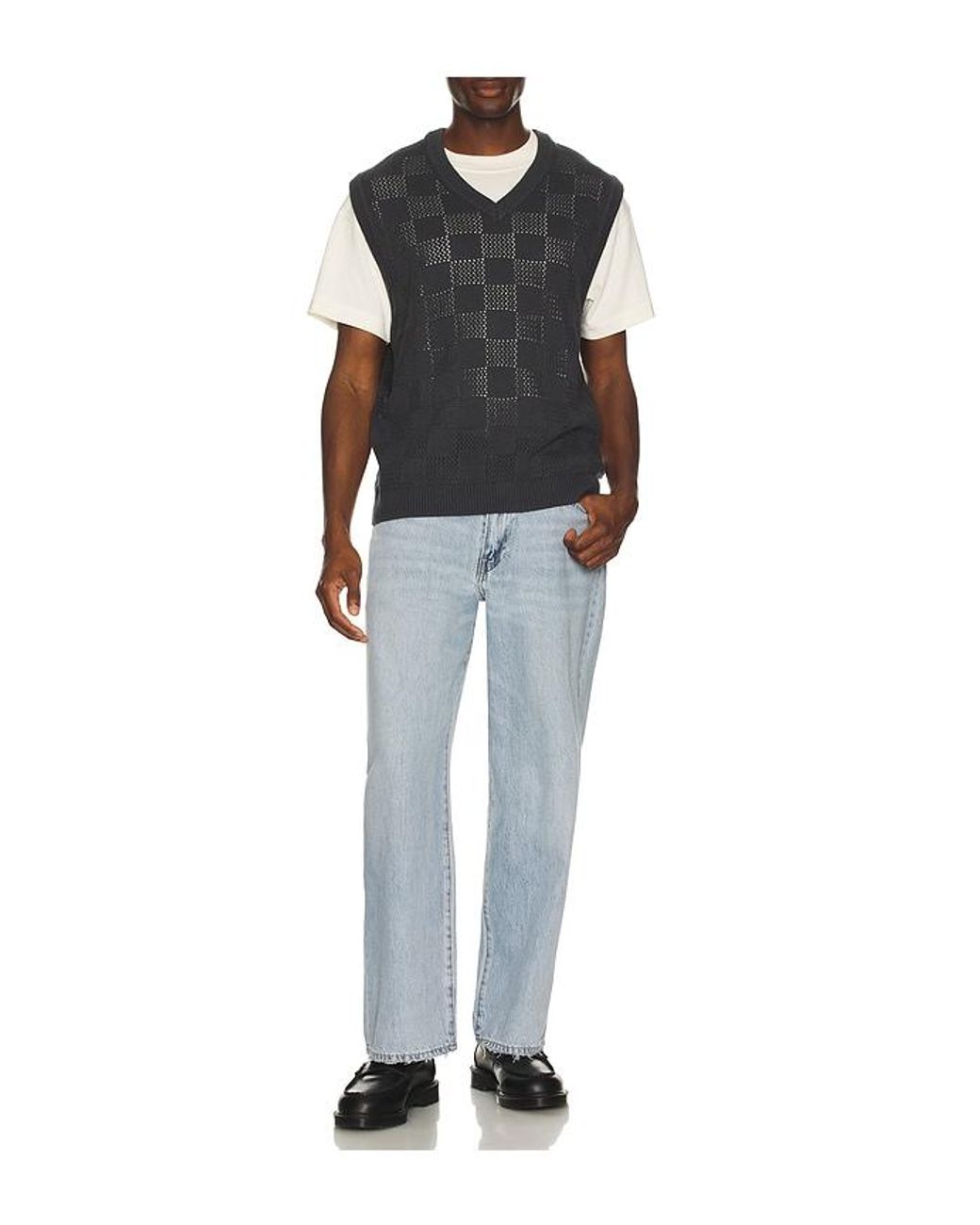 Levi's Blue 578 Baggy Jeans for men