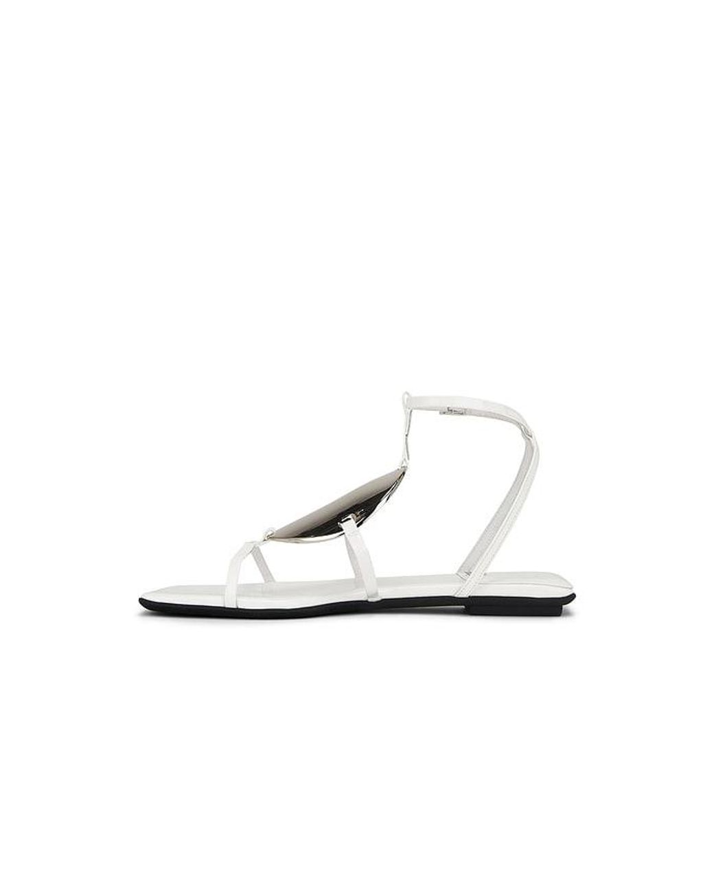 Jeffrey Campbell White Calanthe Sandals