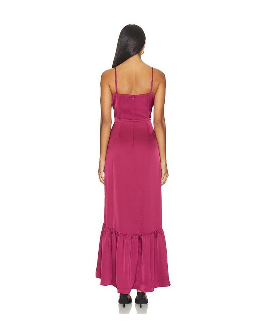 Yumi Kim Red Kalu Maxi Dress