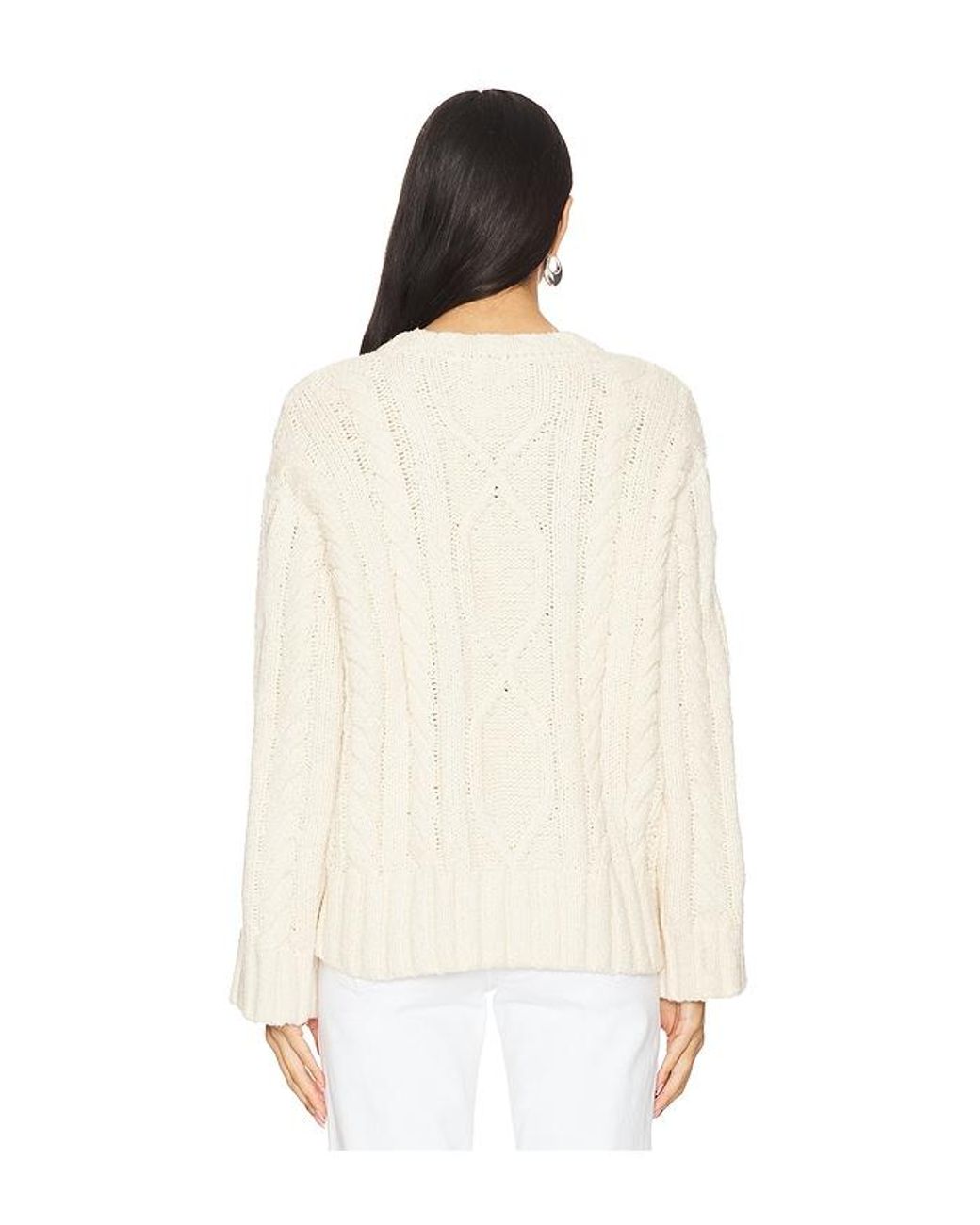 Tularosa White Axel Sweater