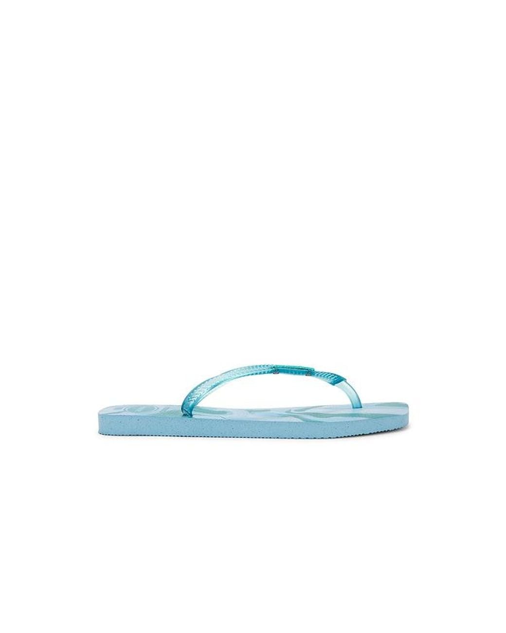Havaianas Blue Slim Square Jelly Sandal