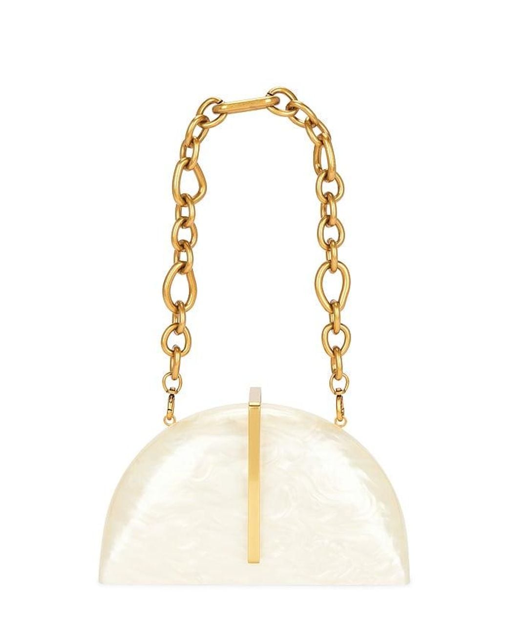 Cult Gaia Natural Laguna Clutch