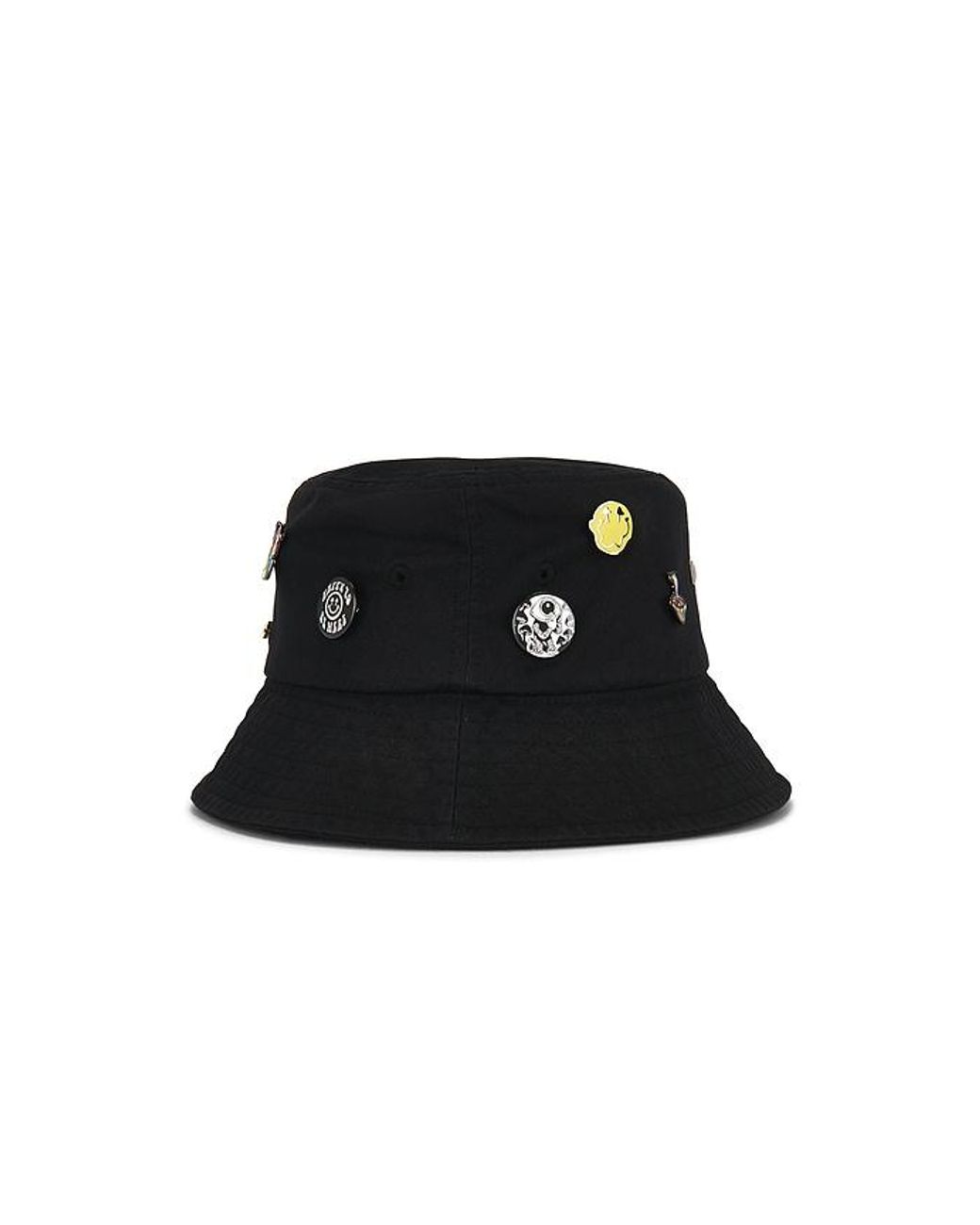Happy Caps Anglerhut Pin in Black für Herren