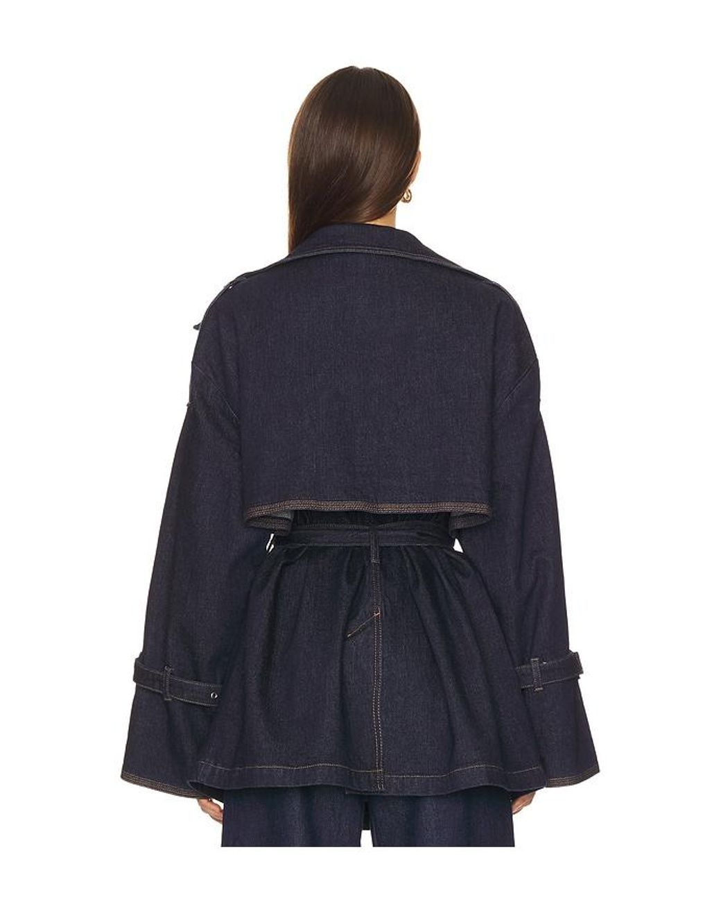Gestuz Blue Summer Trenchcoat