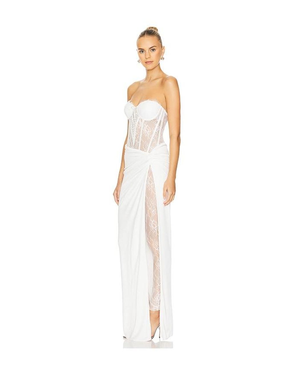 retroféte White Carla Jumpsuit
