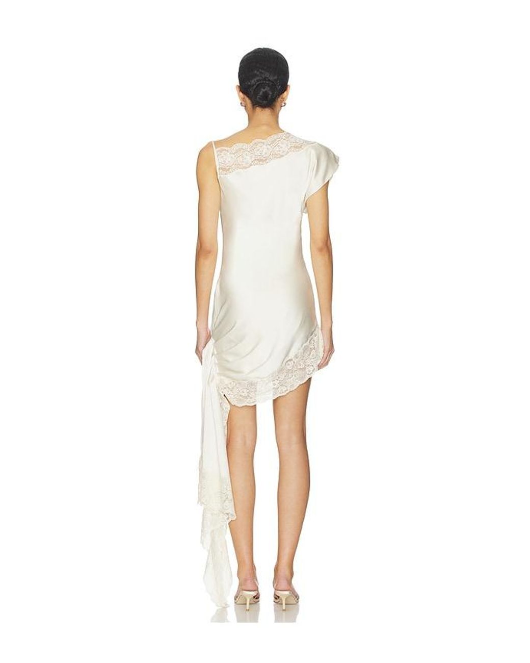 Lovers + Friends White Nataliya Mini Dress