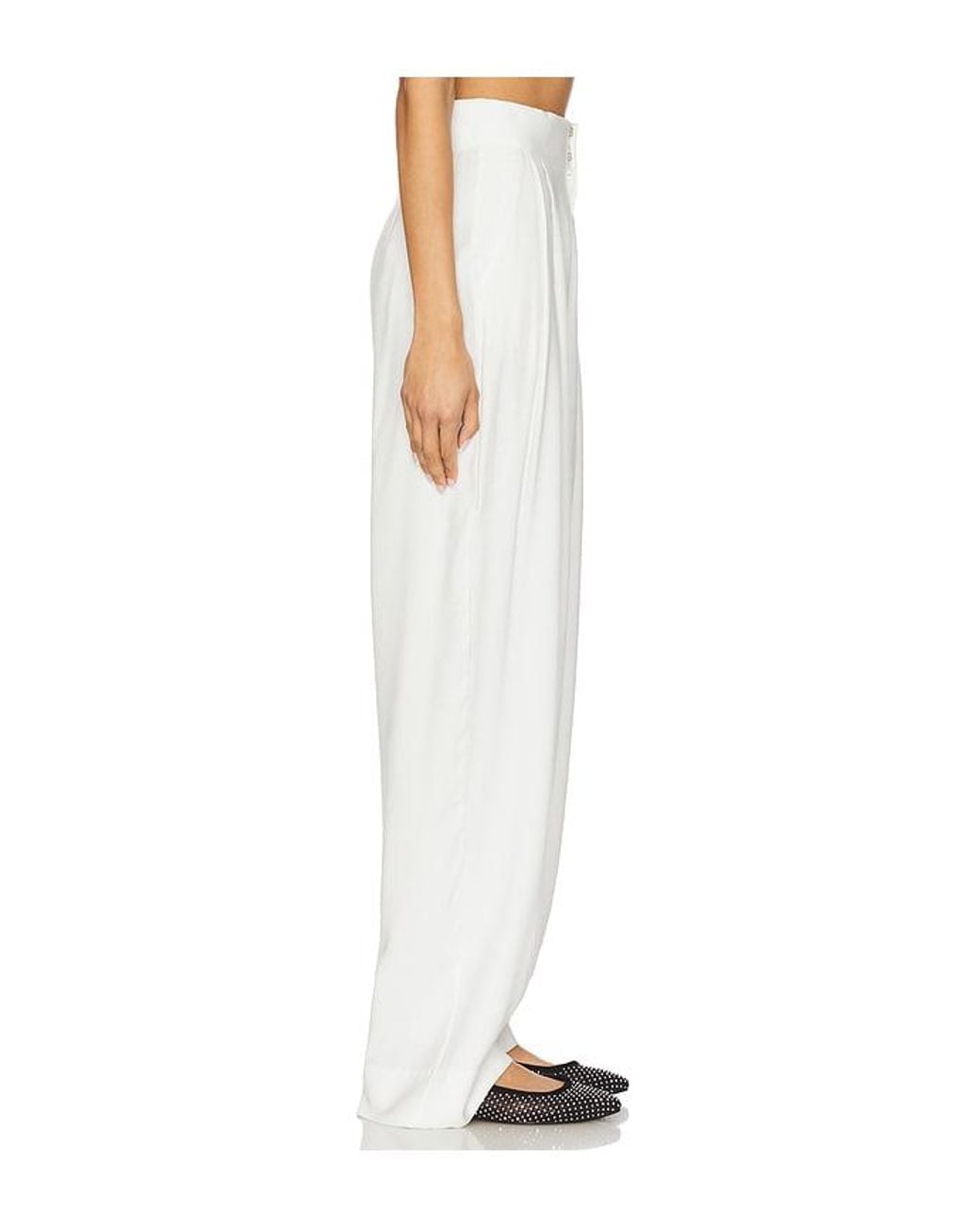 NonChalant Label White Fallon Pant