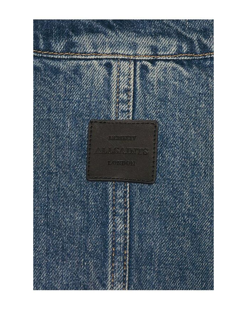 AllSaints Blue Mukesh Jacket for men