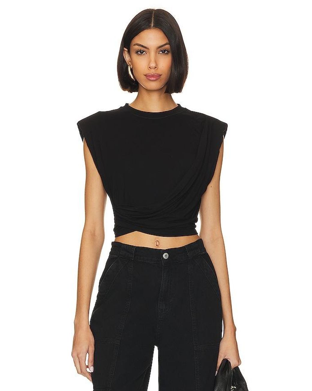 Estelle Top En Color Negro Talla (También En M, S, Xs) Jonathan Simkhai de color Black
