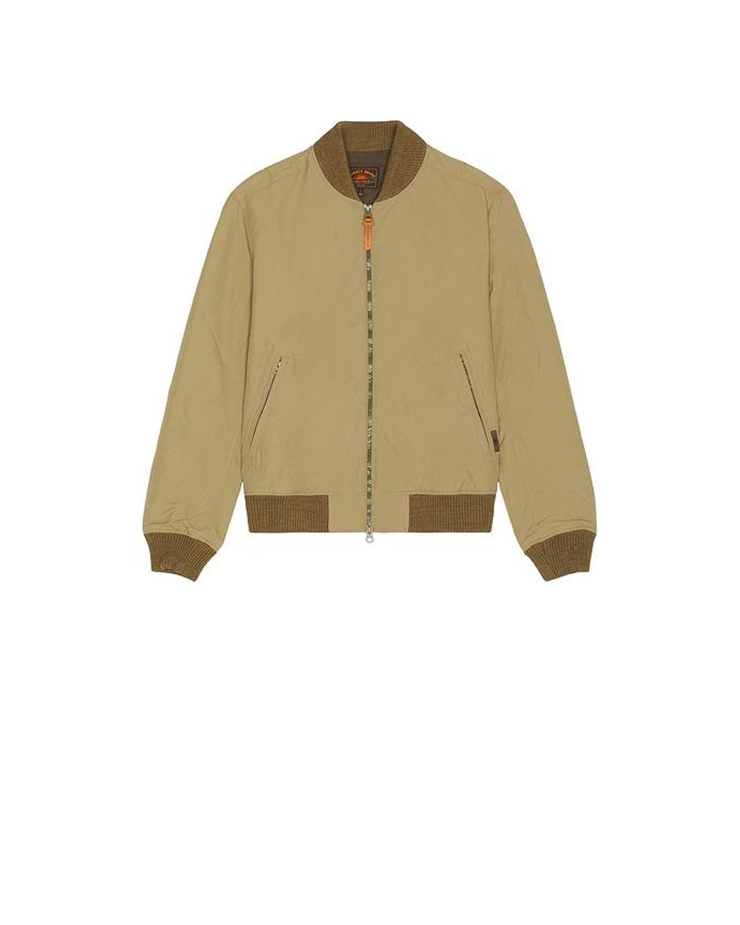 Faherty Brand Blue Military Bomber Jacket for men