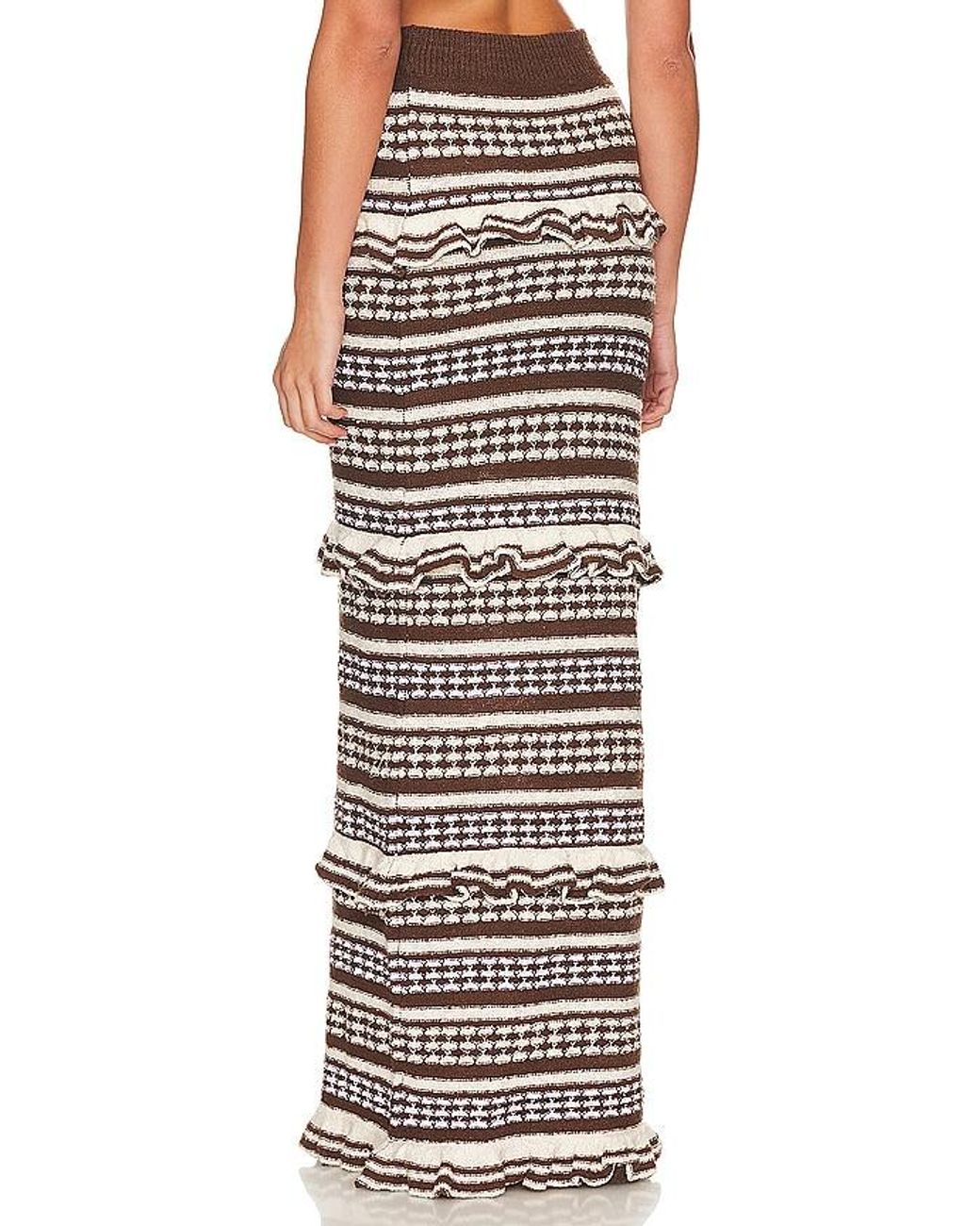 Tularosa Black Kaely Maxi Skirt