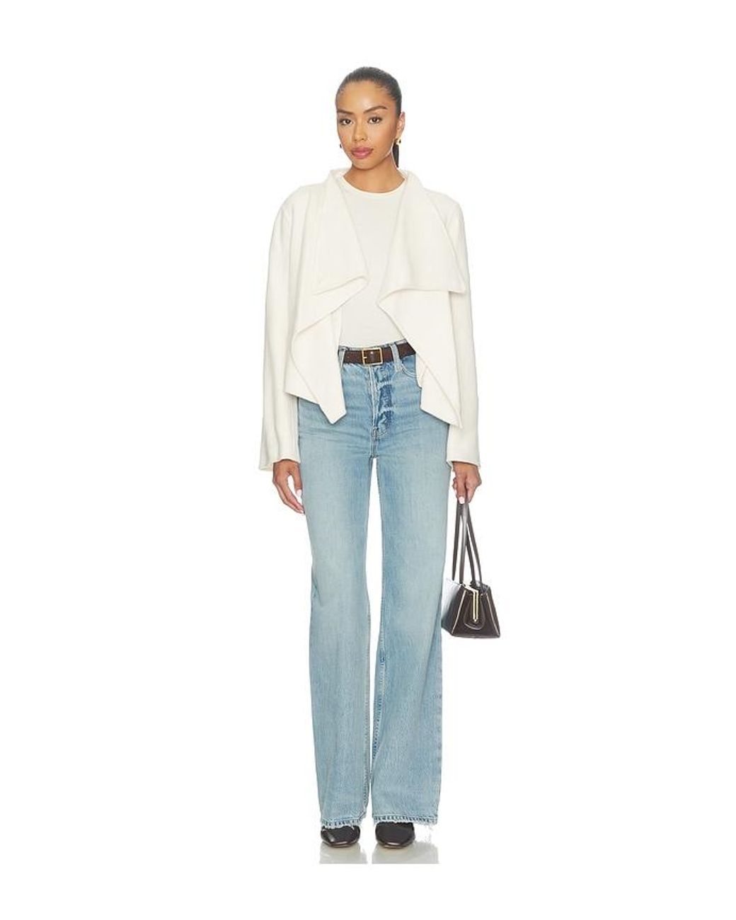 SOIA & KYO White Bree Jacket