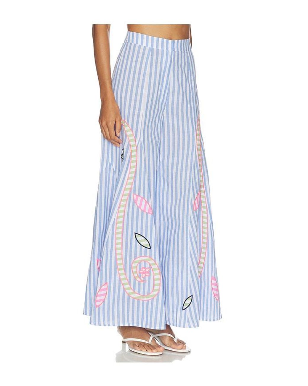 Celiab White Avra Pants
