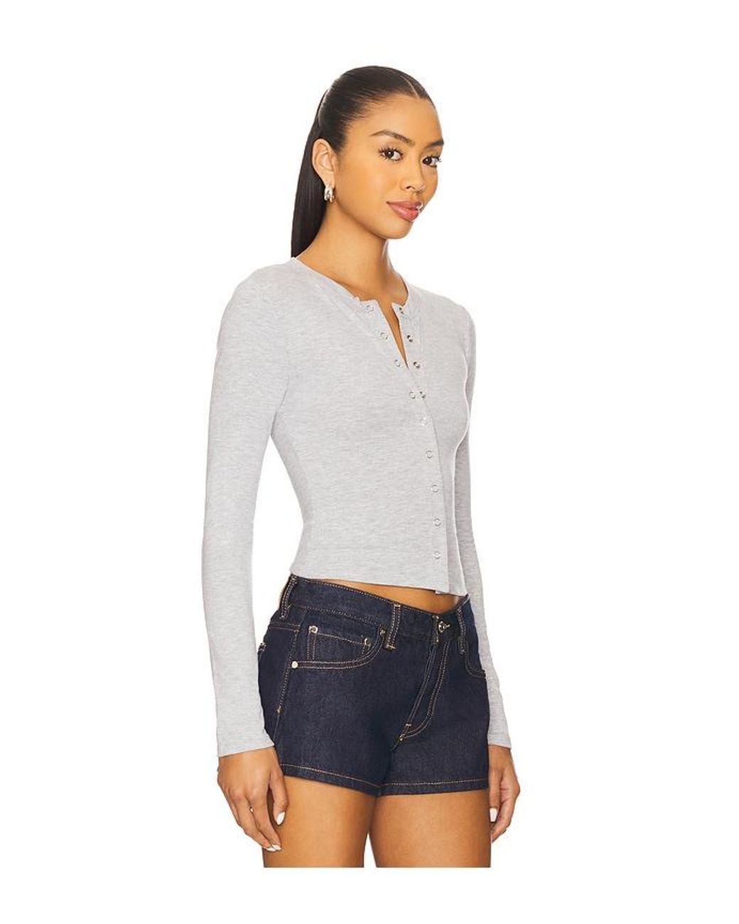 ALL THE WAYS Blue Viola Top