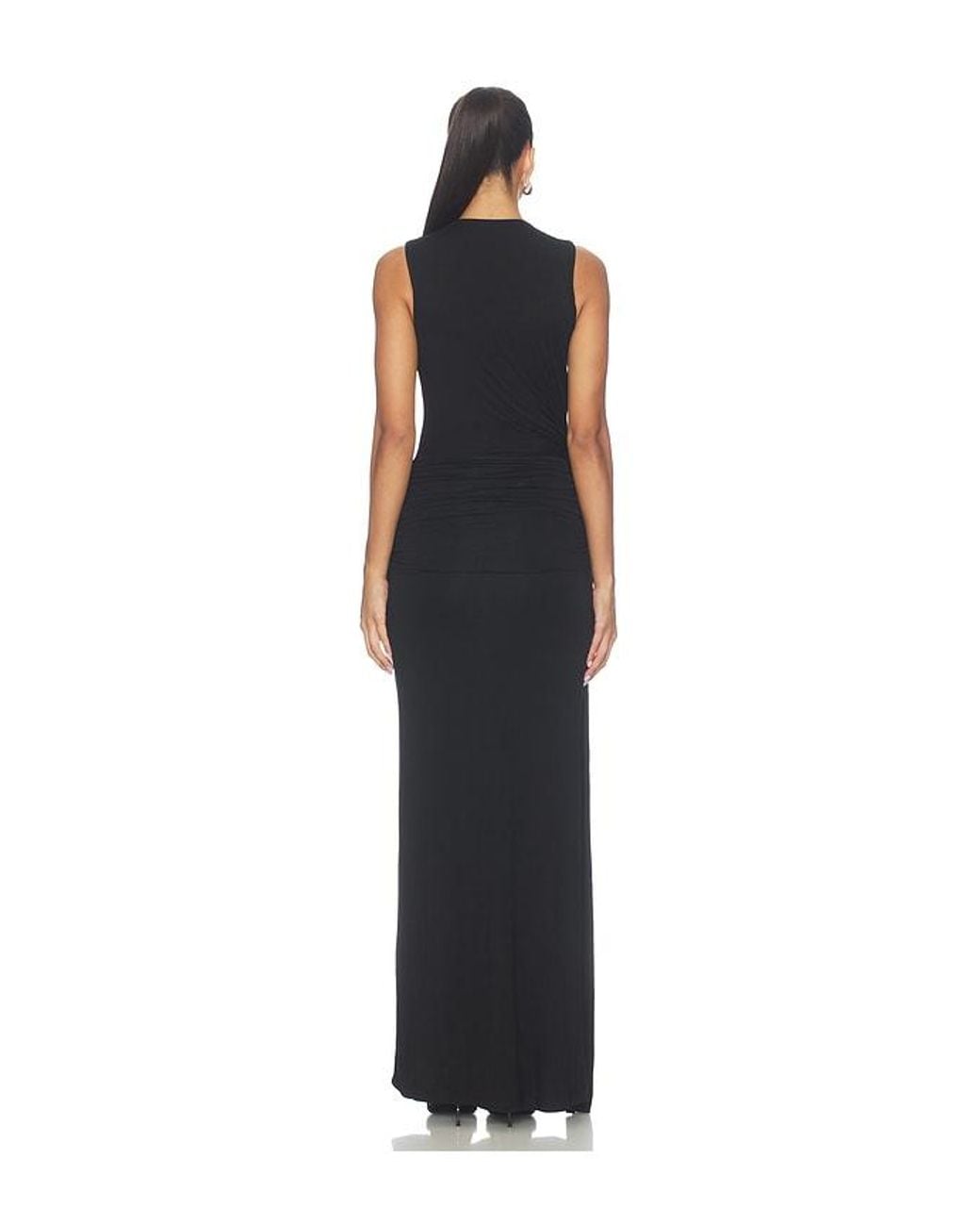 MORE TO COME Black Stacie Maxi Dress