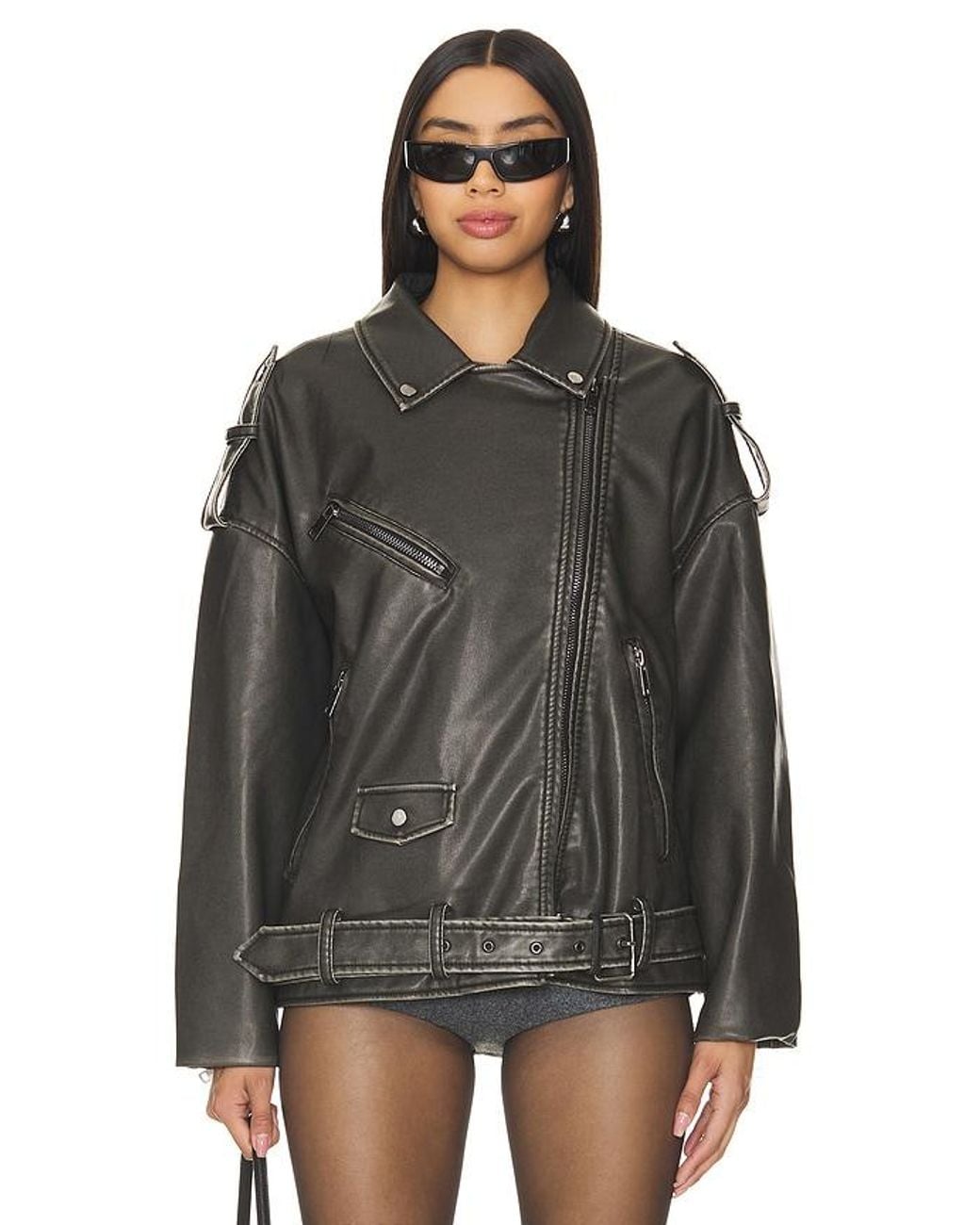 Lioness Black Ace Biker Jacket