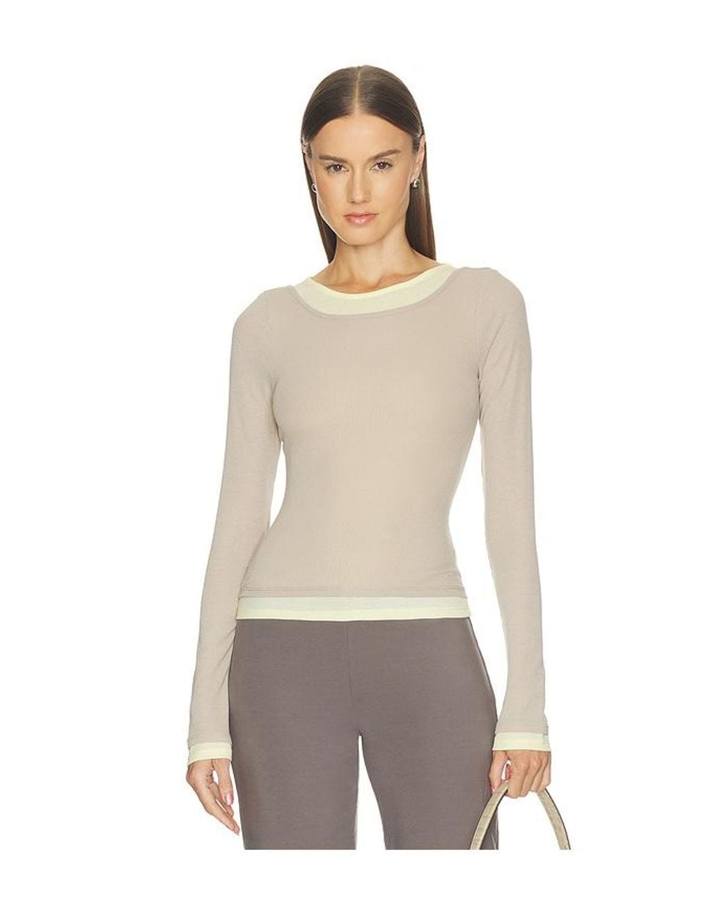 Lovers + Friends Natural Mira Top
