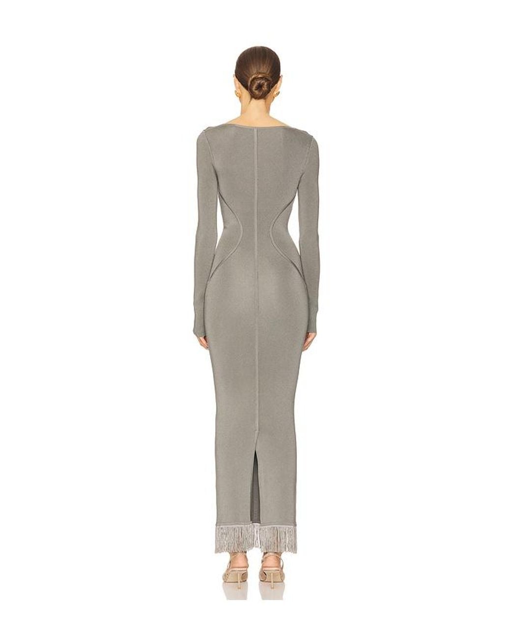 Helsa White Claudetta Maxi Dress