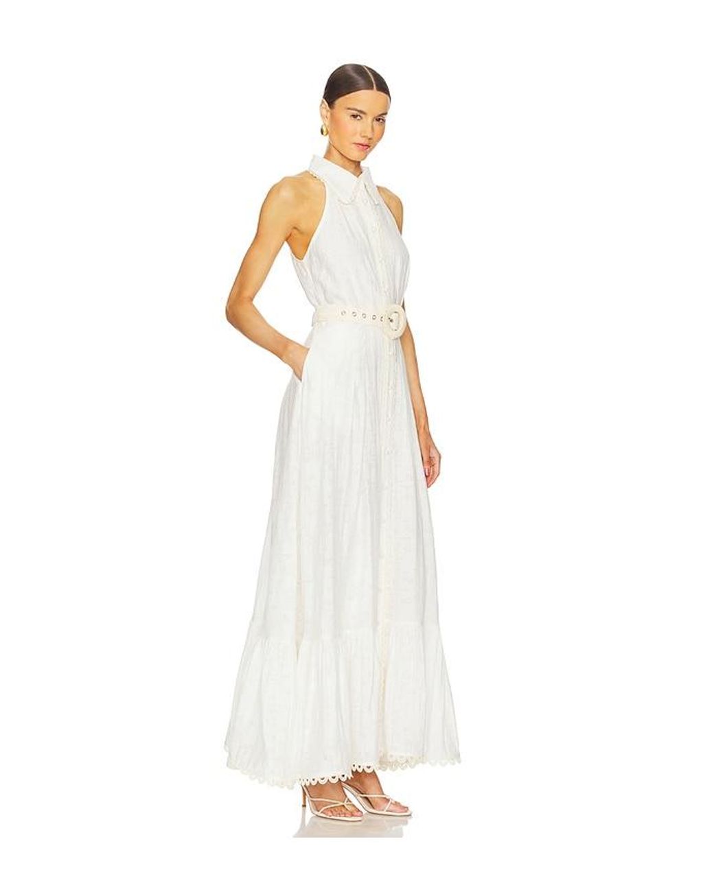 Hemant & Nandita White Shirt Dress