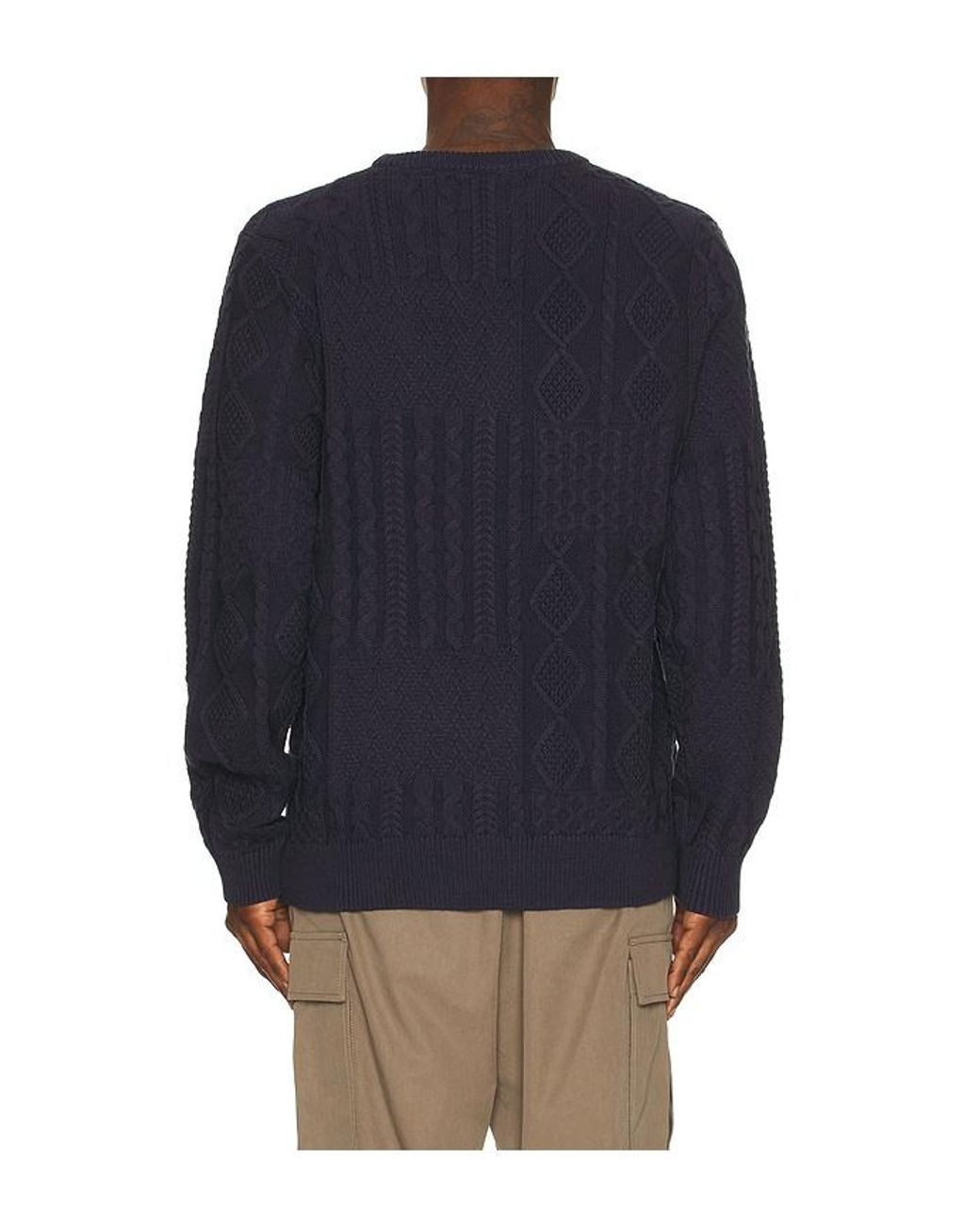 PULL en Navy Rhythm pour homme en coloris Blue