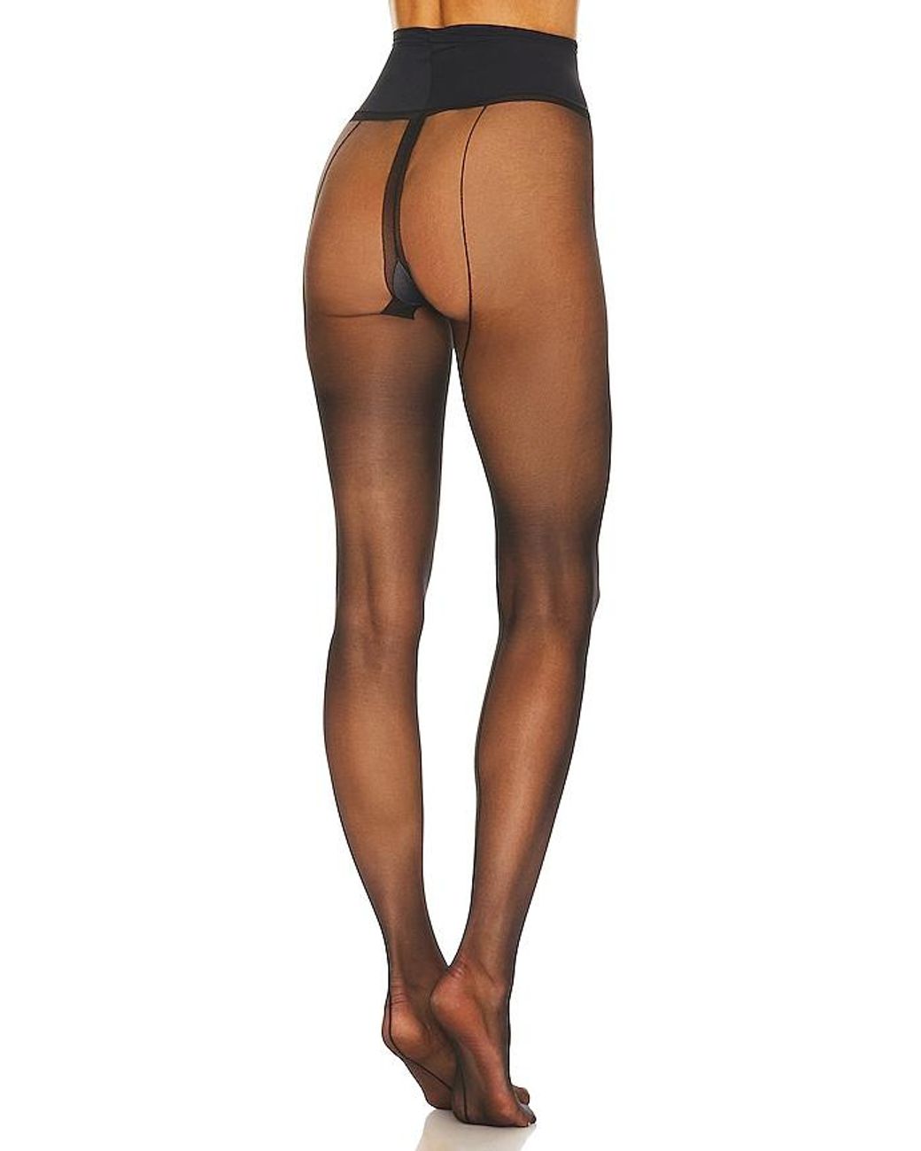 Commando Black Essential Back Seam Tights