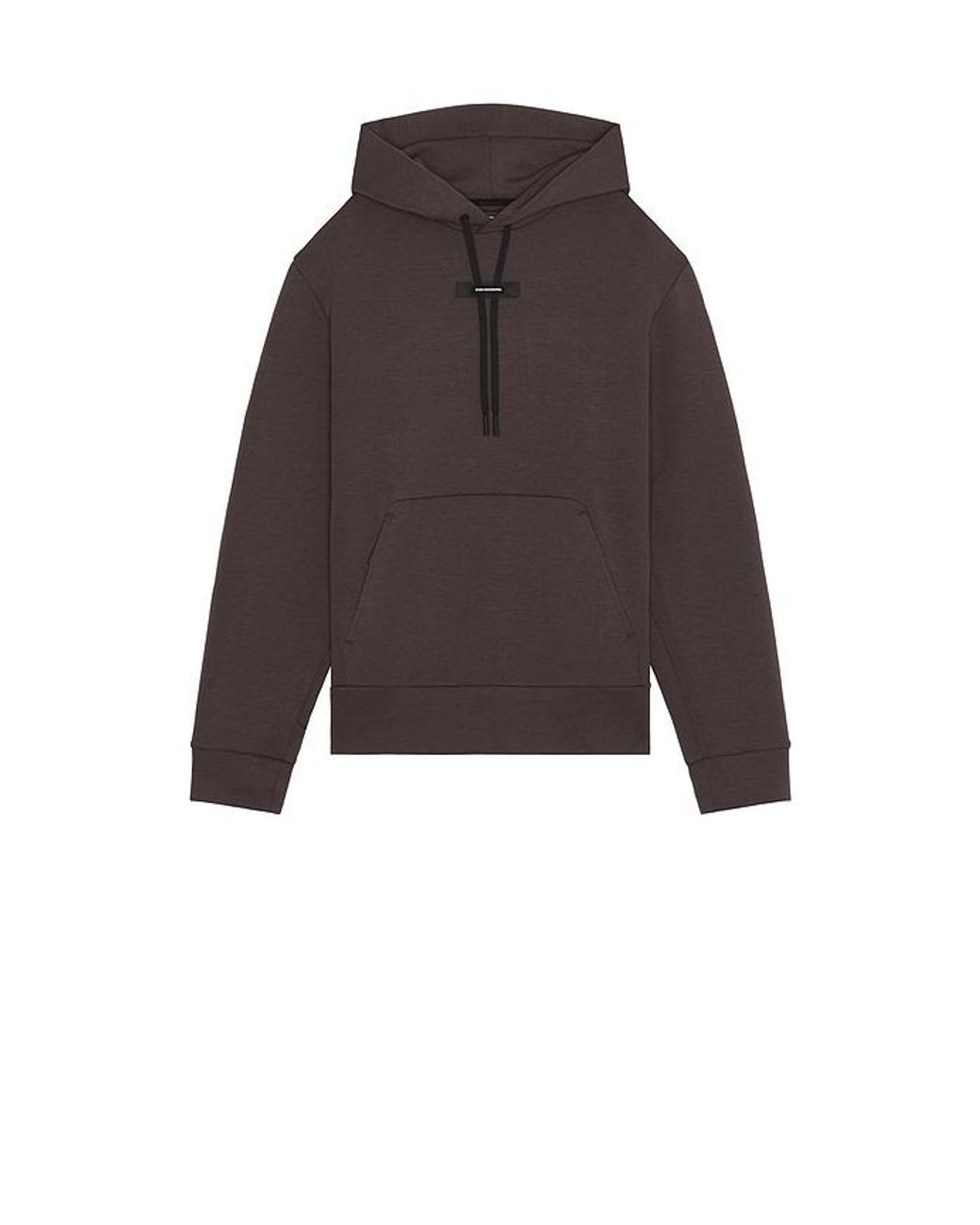 On Shoes Gray Focus Tech Hoodie for men