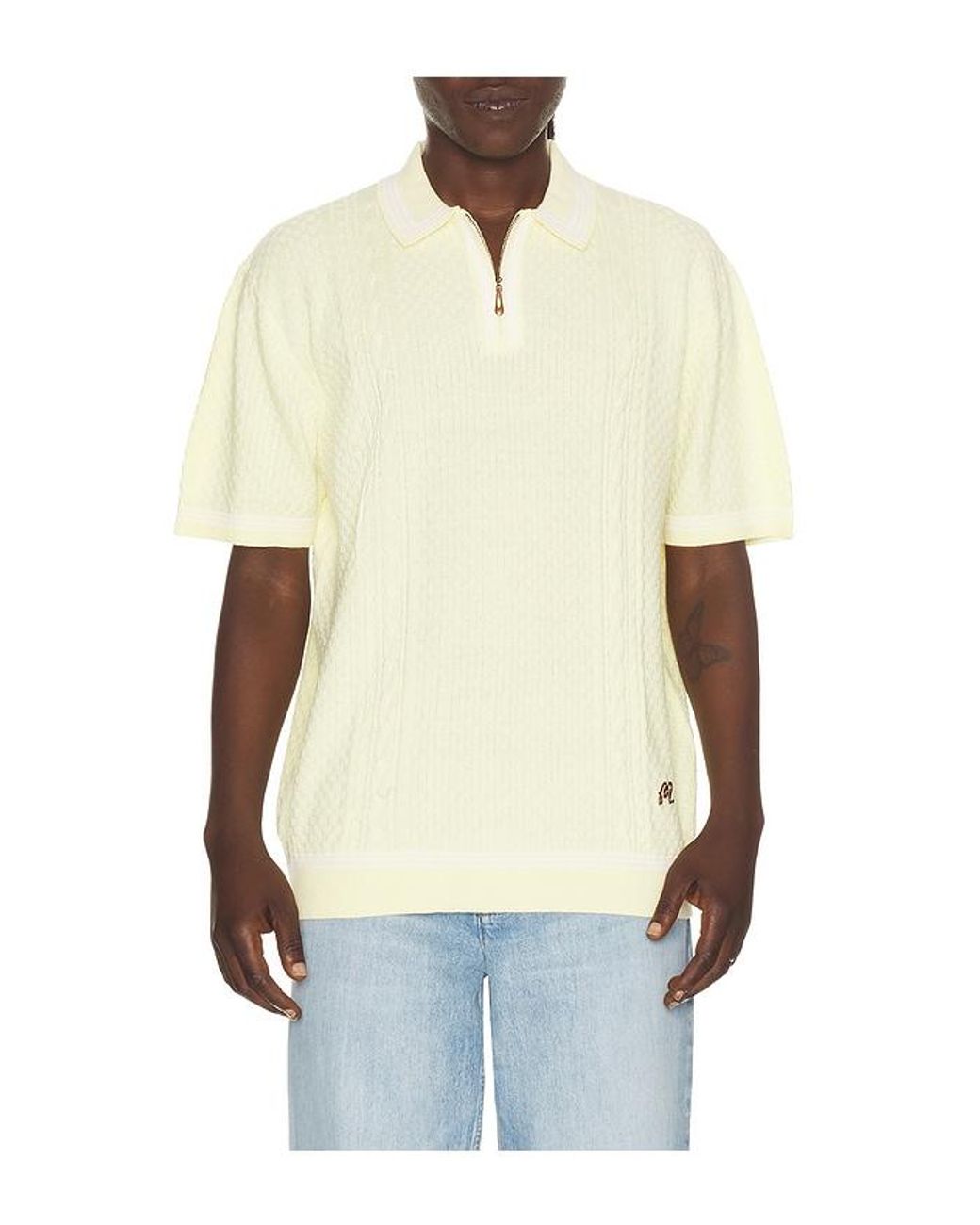 Malbon Natural Navarro Polo for men