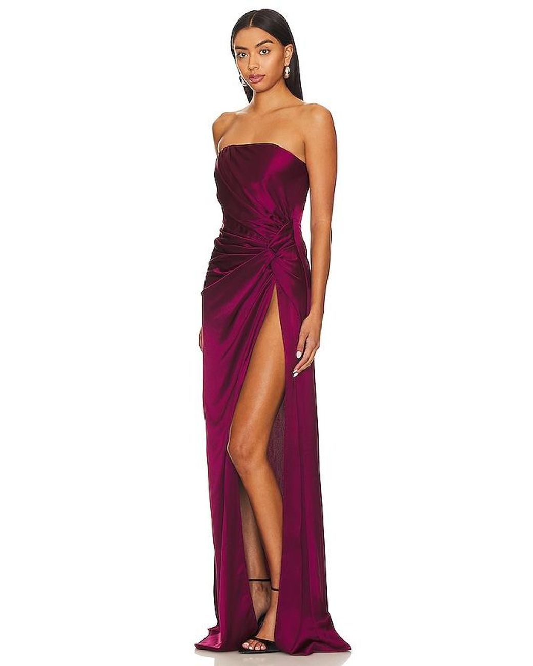 SAU LEE Purple Hera Gown