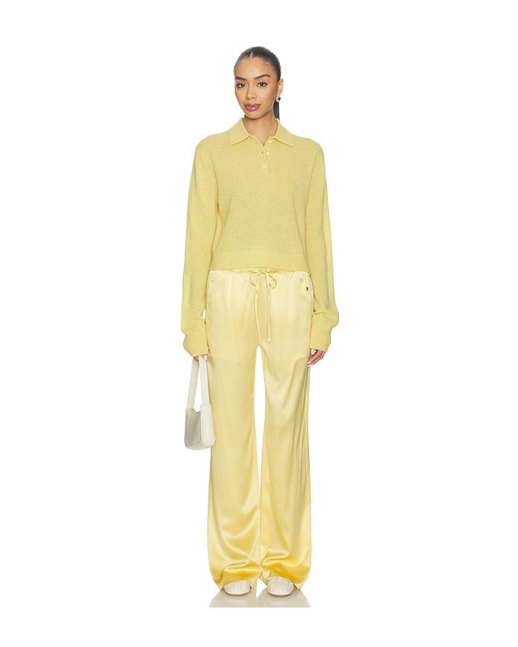 ÉTERNE Yellow Barrett Sweater
