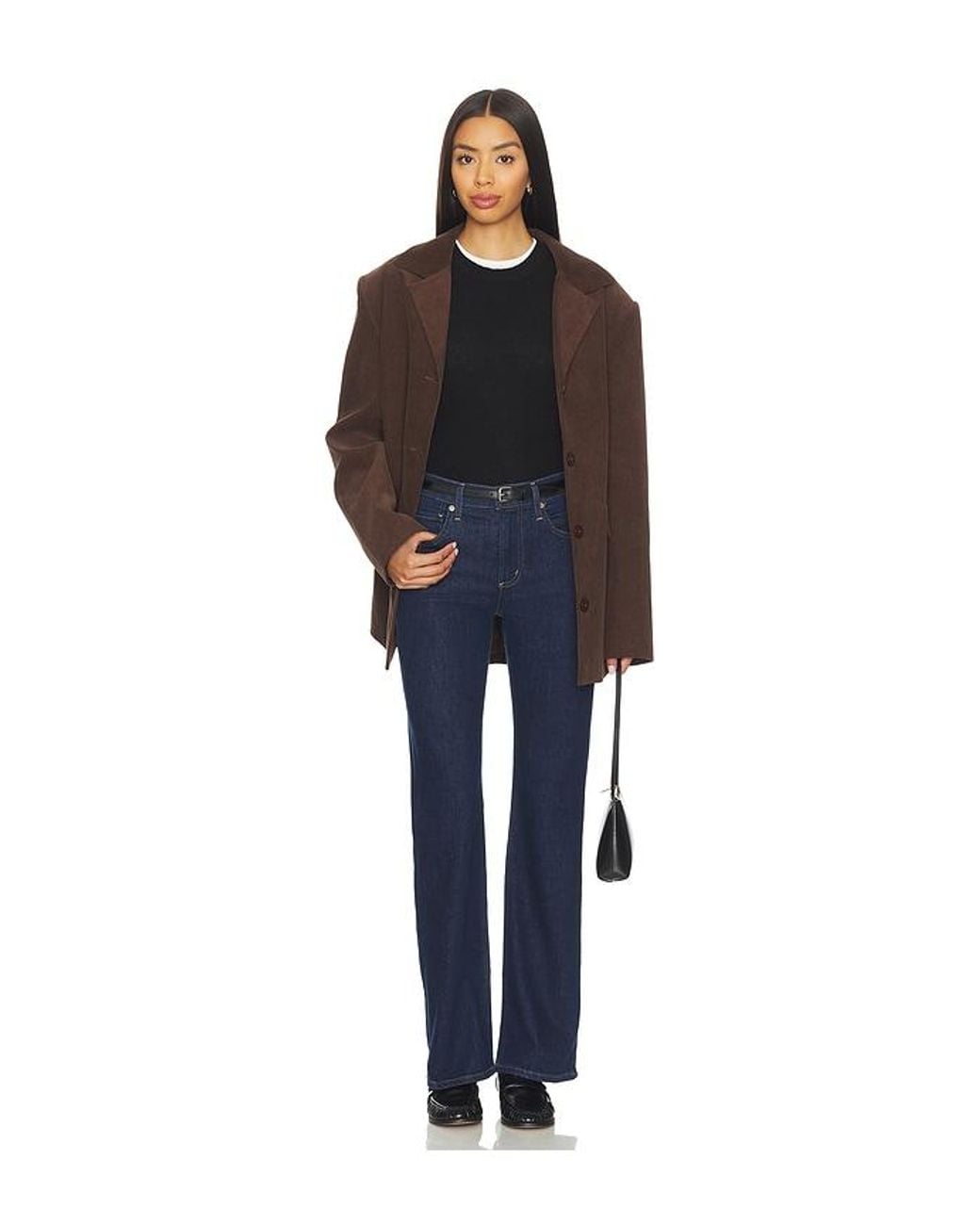 Citizens of Humanity Blue Genova Cashmere Low Rise Boot Jeans